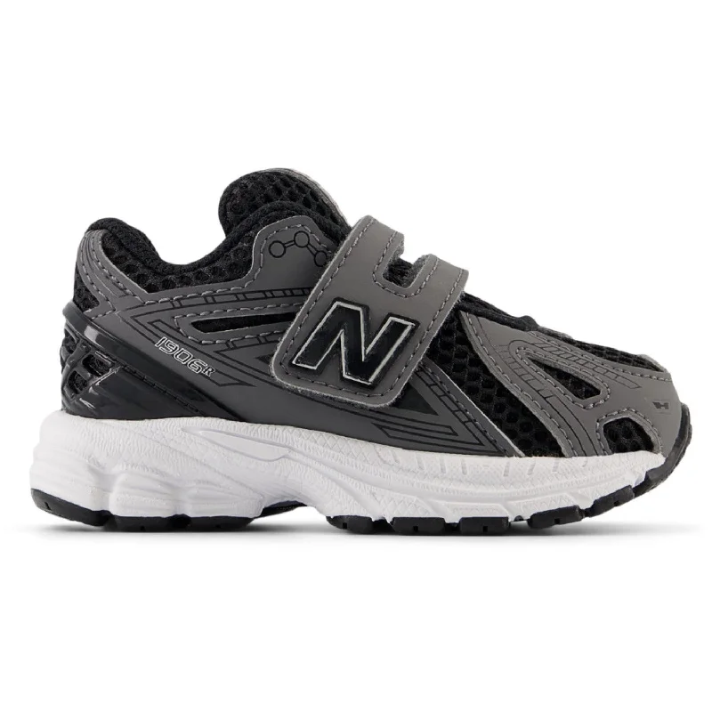 New Balance Black 1906 Kids Hook & Loop