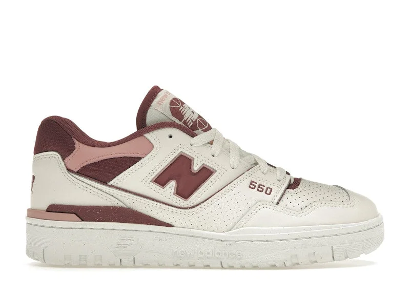 New Balance 550 Washed Burgundy (Women'S)