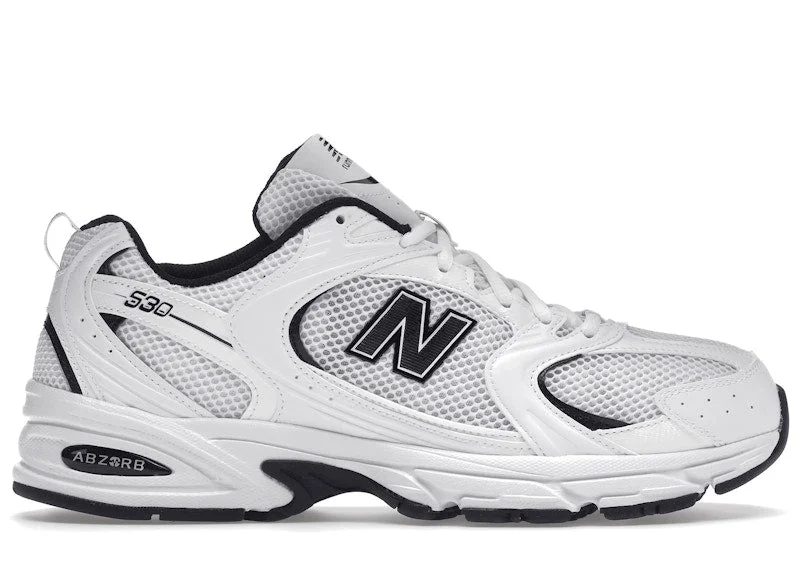 New Balance 530 White Black Details