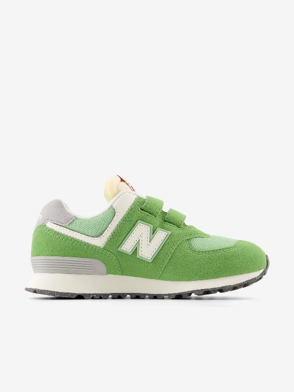 New Balance Kids 574 Trainers in Green