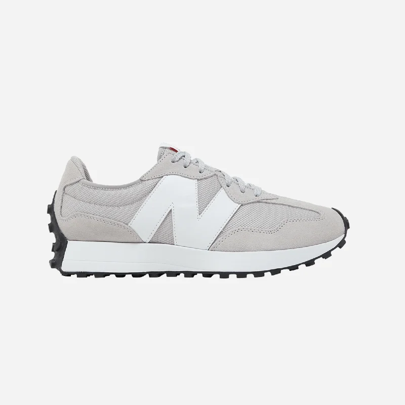 New Balance 327 Rain Cloud White Red