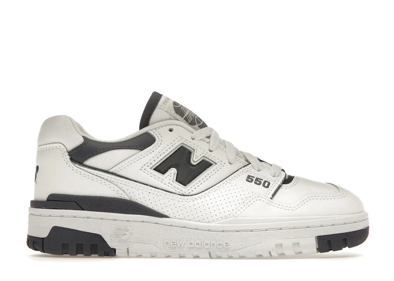 New Balance 550 White Dark Mercury (Women'S)