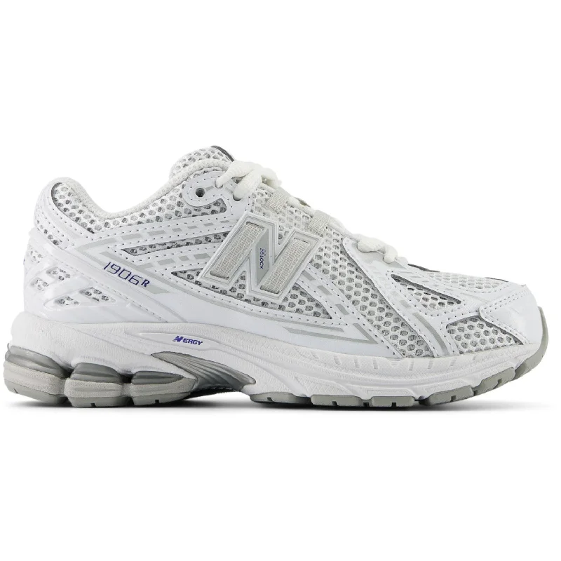 New Balance White 1906 Kids Lace