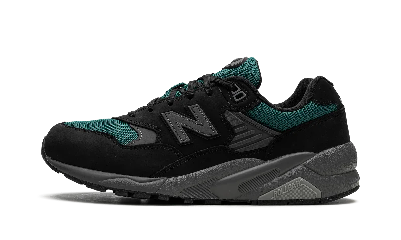 580 "Black / Teal"