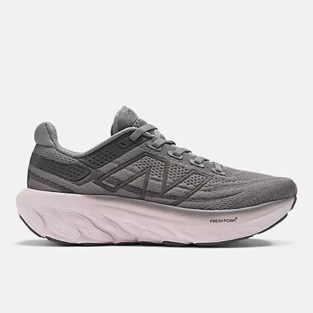 Women's Fresh Foam X 1080v13 Running Shoe in Grey & Black/White Available in Wide Widths