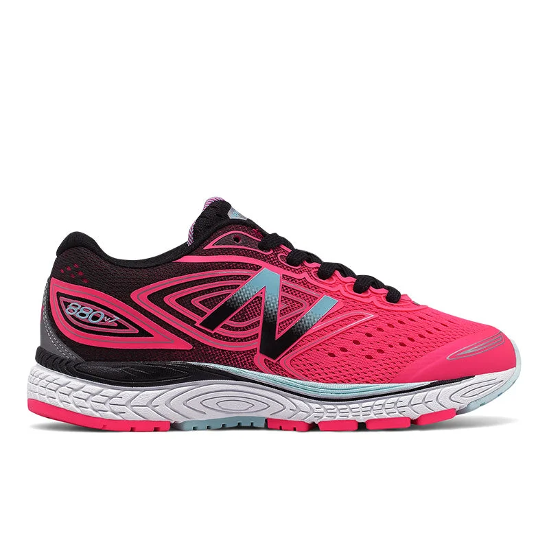 880v7 - Hot Pink with Black and Light Blue - Kids