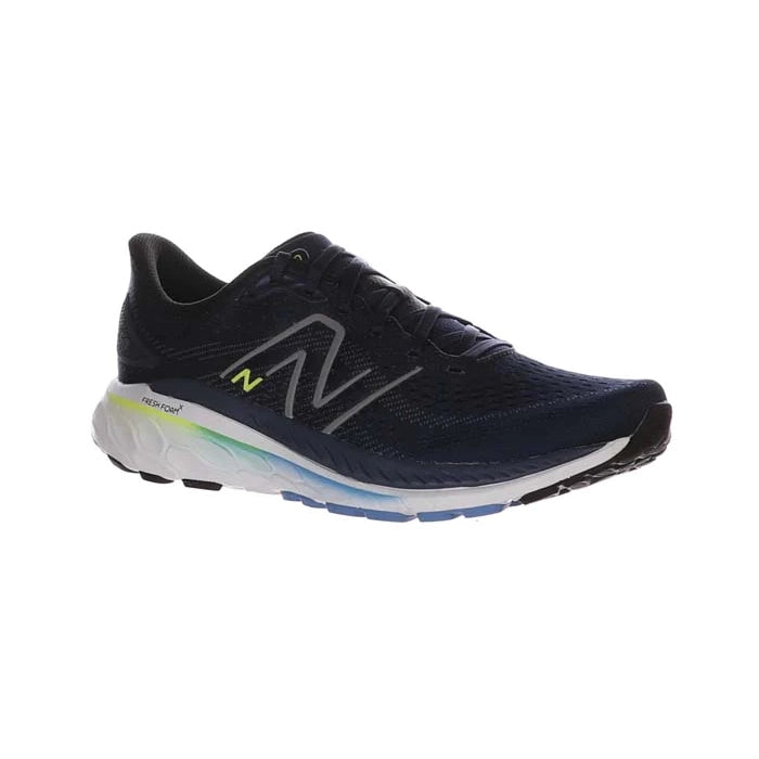 Mens New Balance Fresh Foam 860 V13 in Nb Navy/Dark Silver Metallic/Cosmic Pineapple