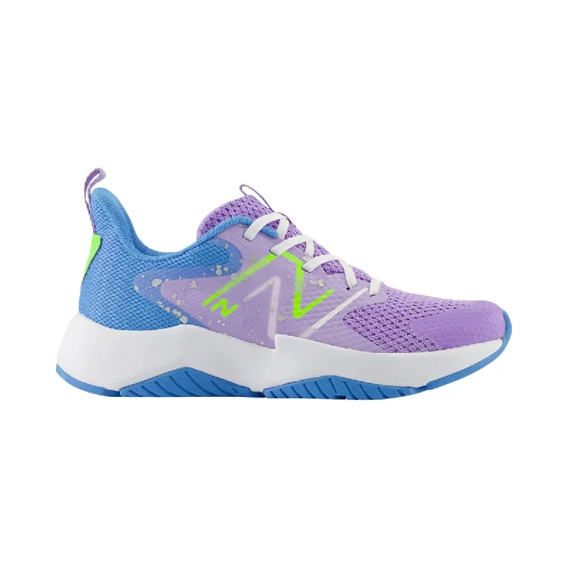 New Balance Kid's (Grade School) GKRAVHG2 Lilac Glow/Sky Blue/Pixel Green