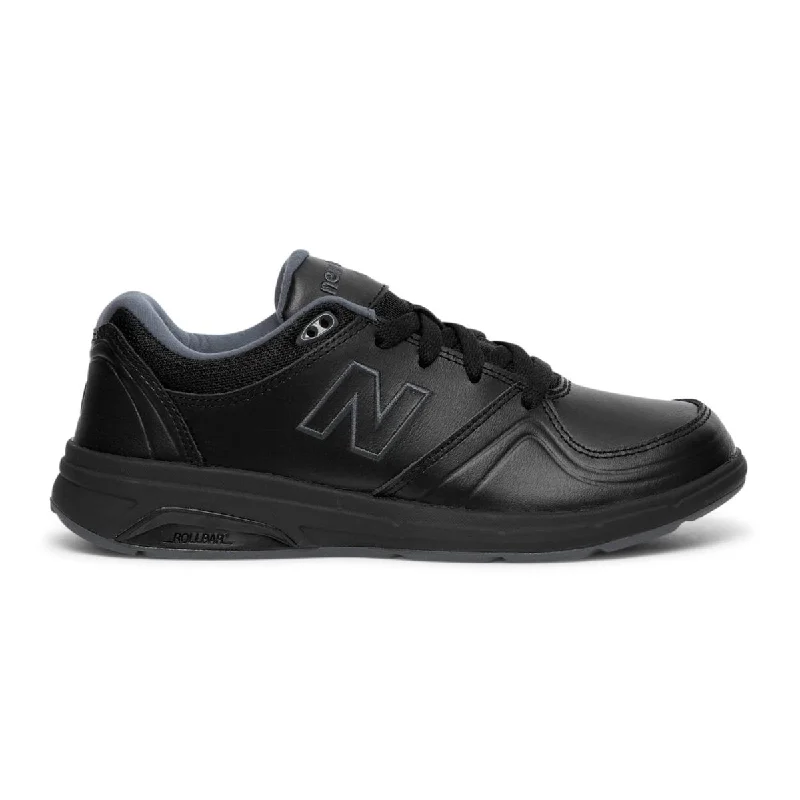 New Balance Women's WW813BK Black Leather