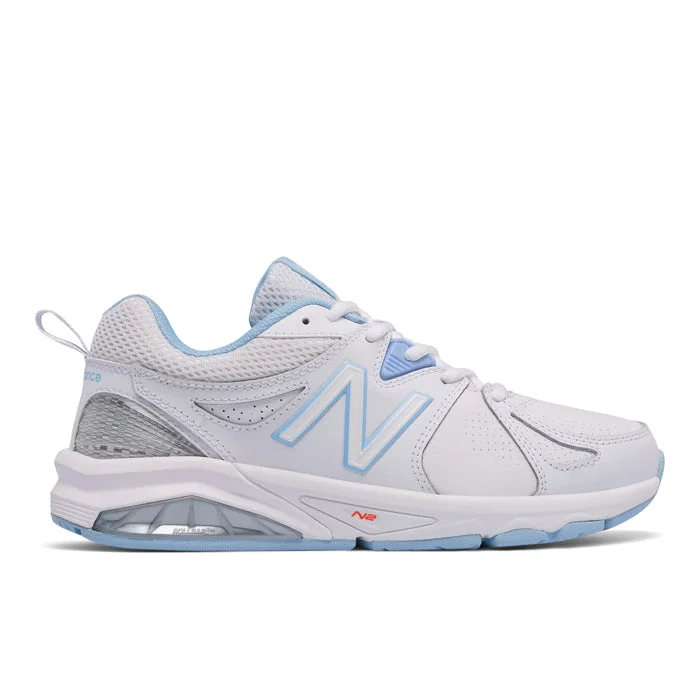 Womens New Balance 857v2 White/Blue