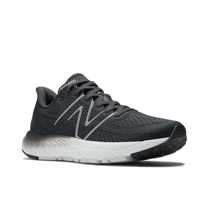 Womens New Balance Fresh Foam 880 V13 in Blacktop Black/Silver Metallic