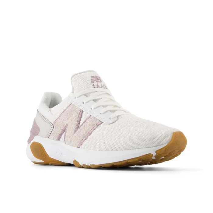 Womens New Balance Fresh Foam X 1440 in White/Ice Wine/Gum