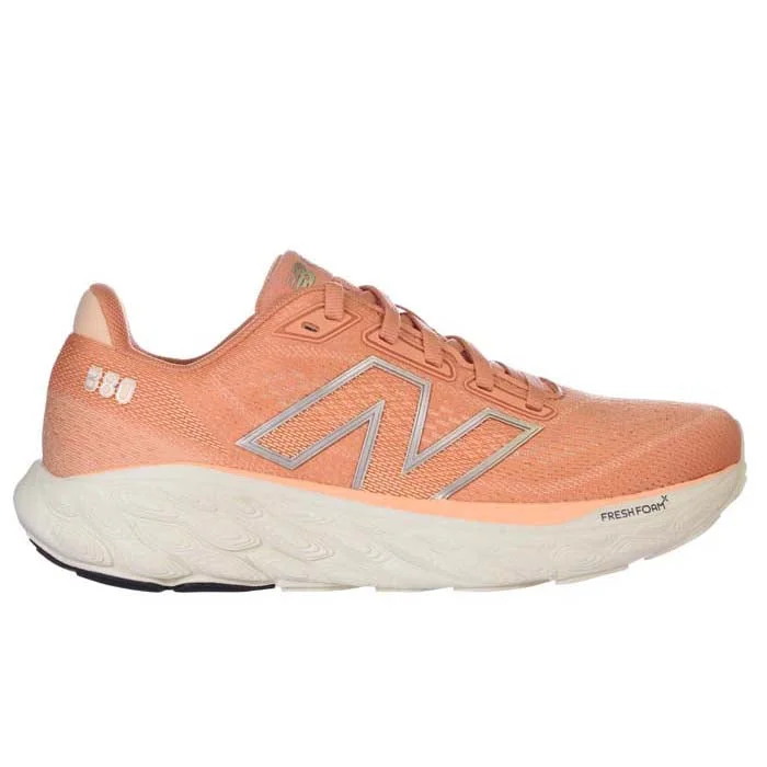 Womens New Balance Fresh Foam X 880v14 in Copper/Light Gold Metallic/Peach Blossom